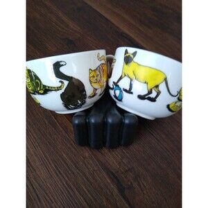 Paul Cardew Kit-Tea Vintage Retro Hipster Y2K Cat Lady Granny English Coffee Tea